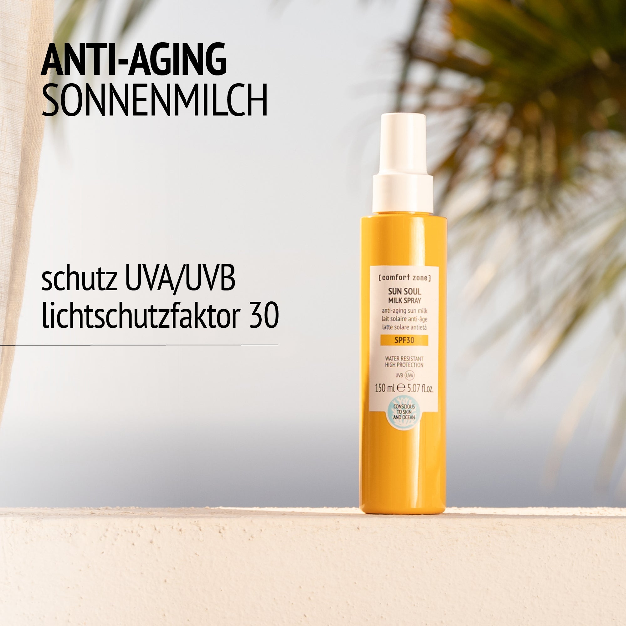 Comfort Zone: Sun Soul Milk Spray Spf 30 Anti-Aging-Sonnenmilch für den Körper-100x.jpg?v=1761131598
