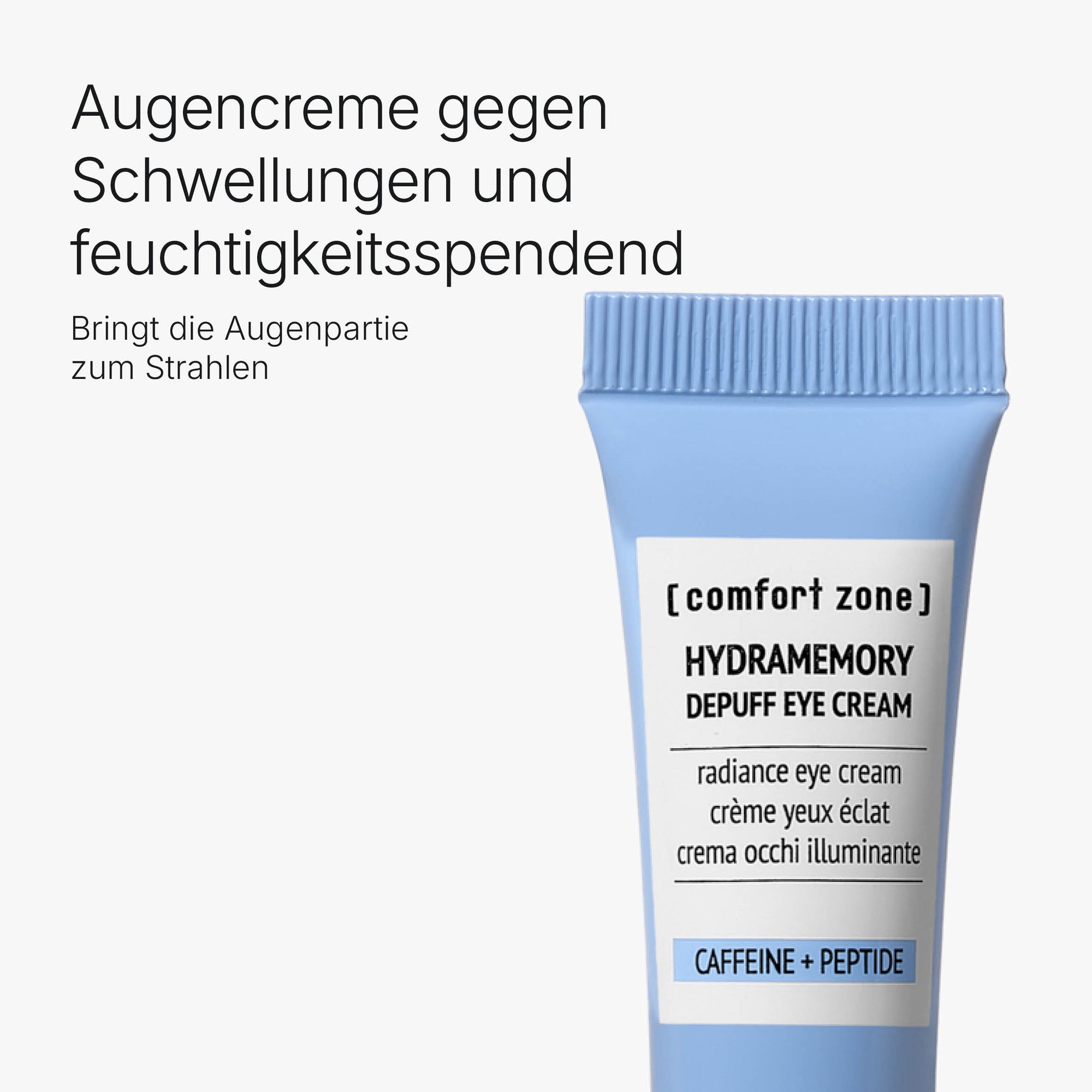 Comfort Zone: Hydramemory Depuff Eye Cream Augencreme für mehr Strahlkraft Verpackung-4
