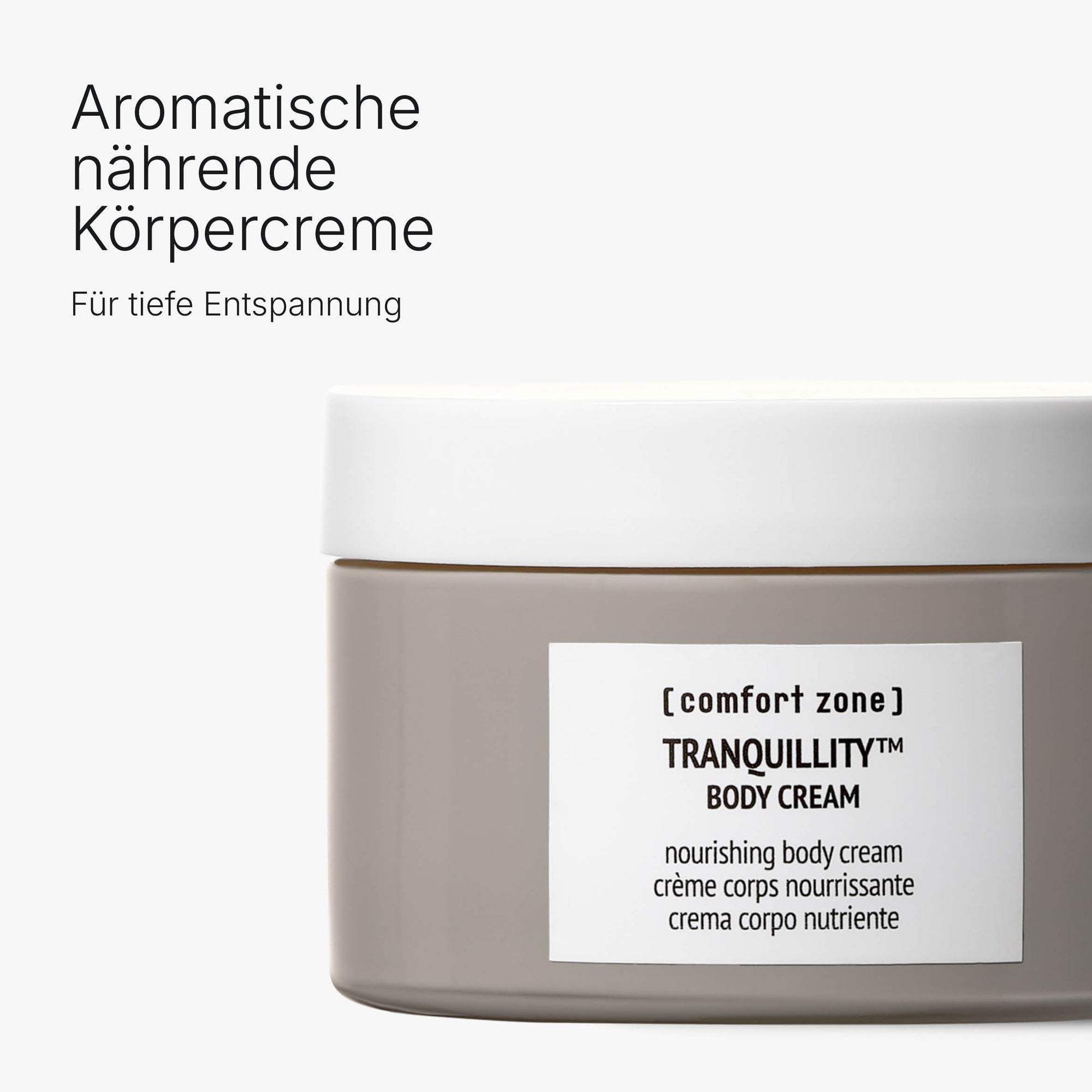 Comfort Zone: Tranquillity™ Body Cream aromatisch nährende Körpercreme Verpackung-4
