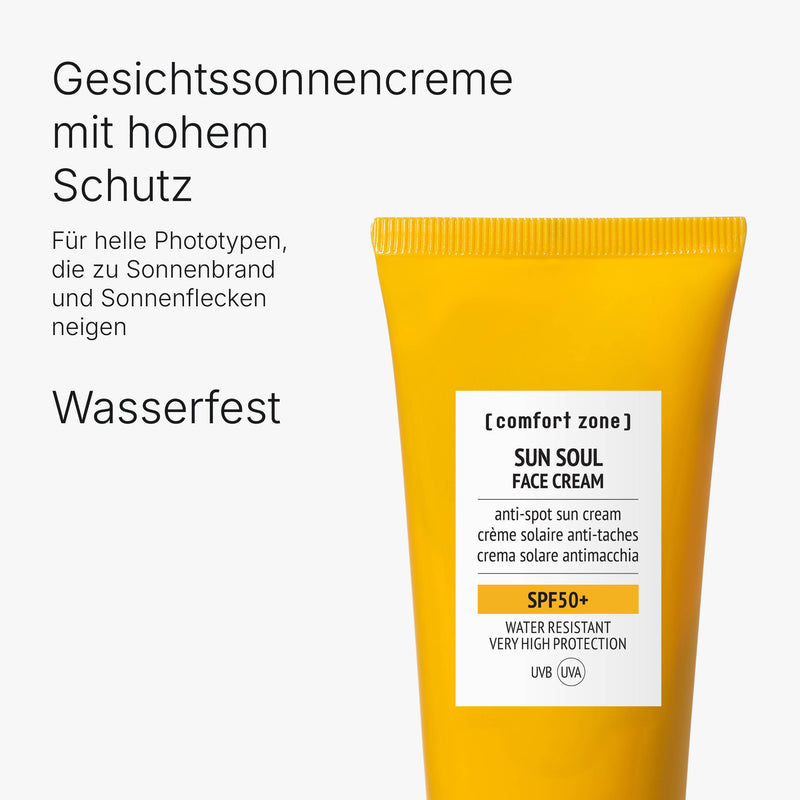 Comfort Zone: Kit Summer Essentials Face Protect &amp; Glow  Feuchtigkeitsspendendes SPF50+ Gesichtsduo  Verpackung-3
