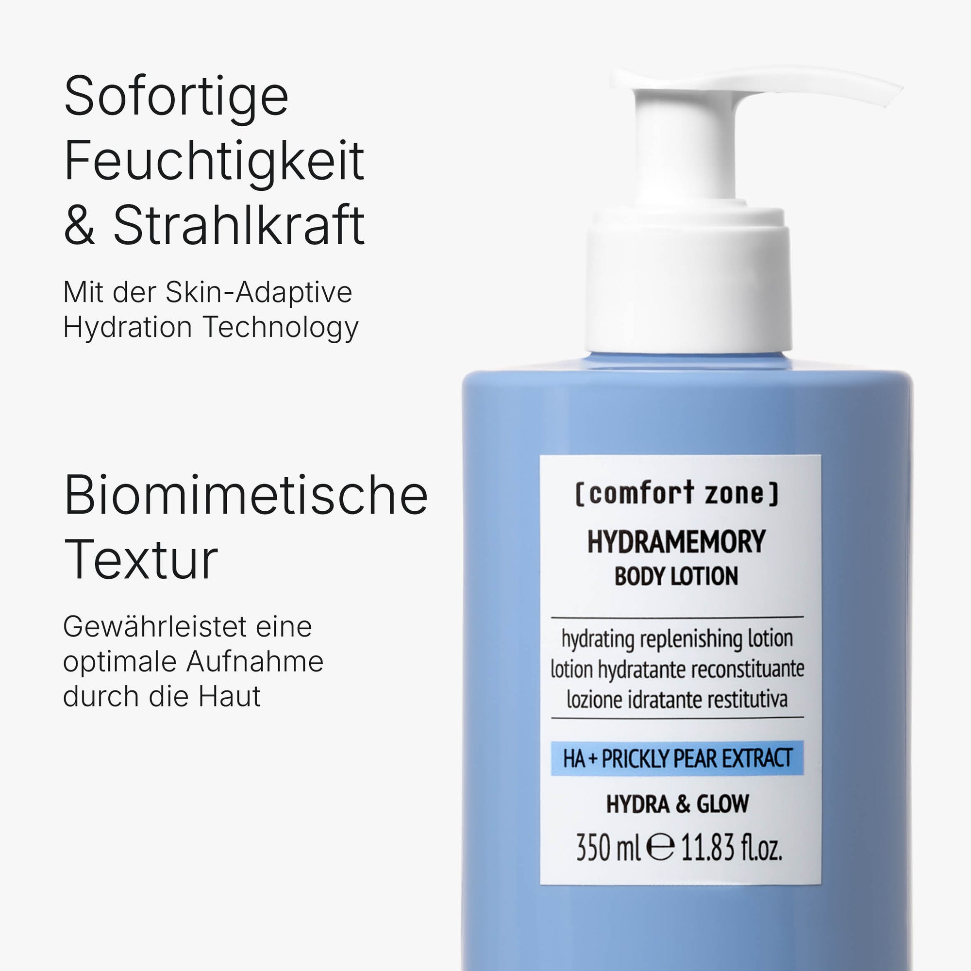 Comfort Zone: Hydramemory Body Lotion Feuchtigkeitsspendende Lotion Verpackung-4
