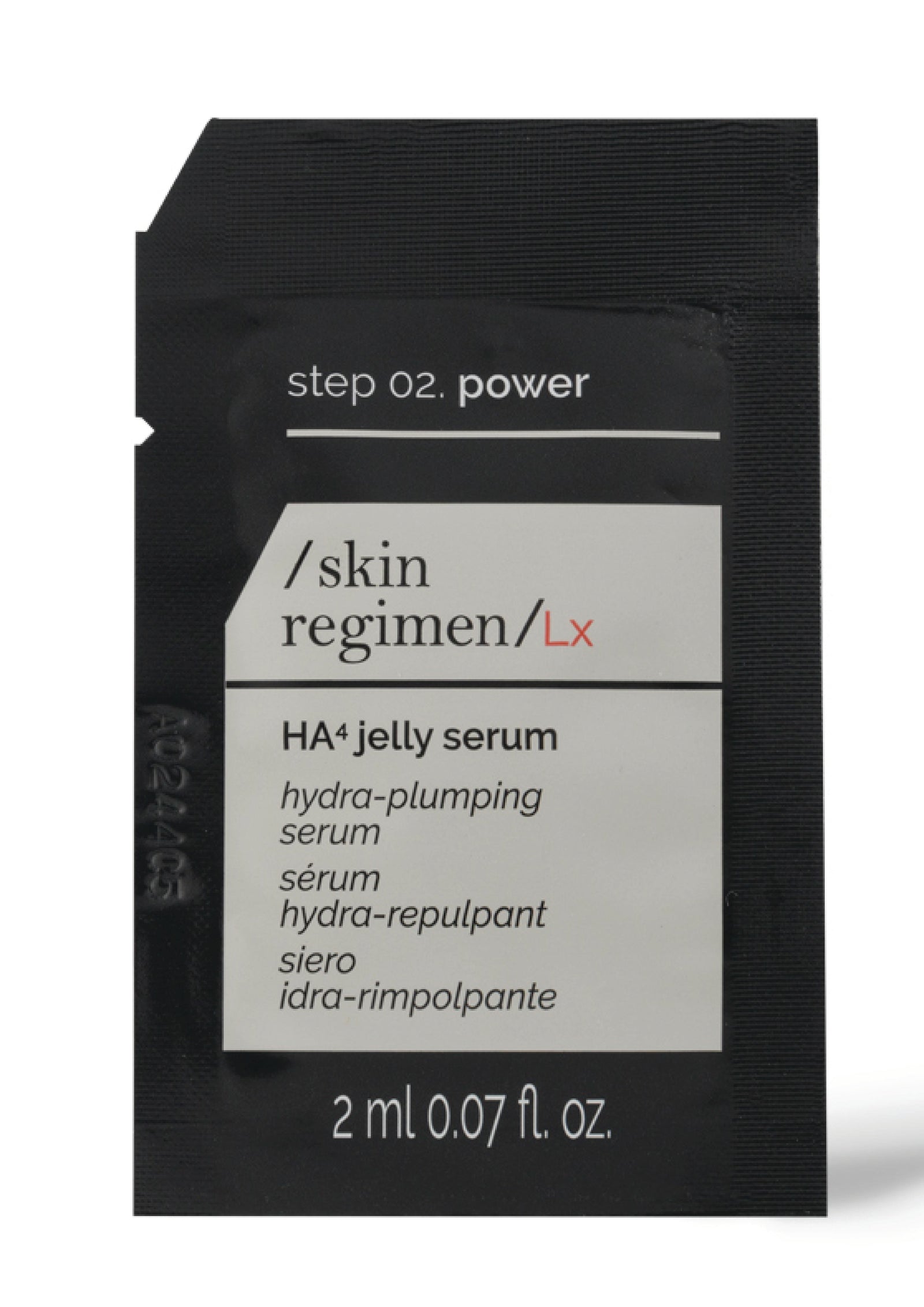 Comfort Zone: sachet Ha4 Jelly Serum  Feuchtigkeitsspendendes, aufpolsterndes Serum<br> -Sachet.jpg
