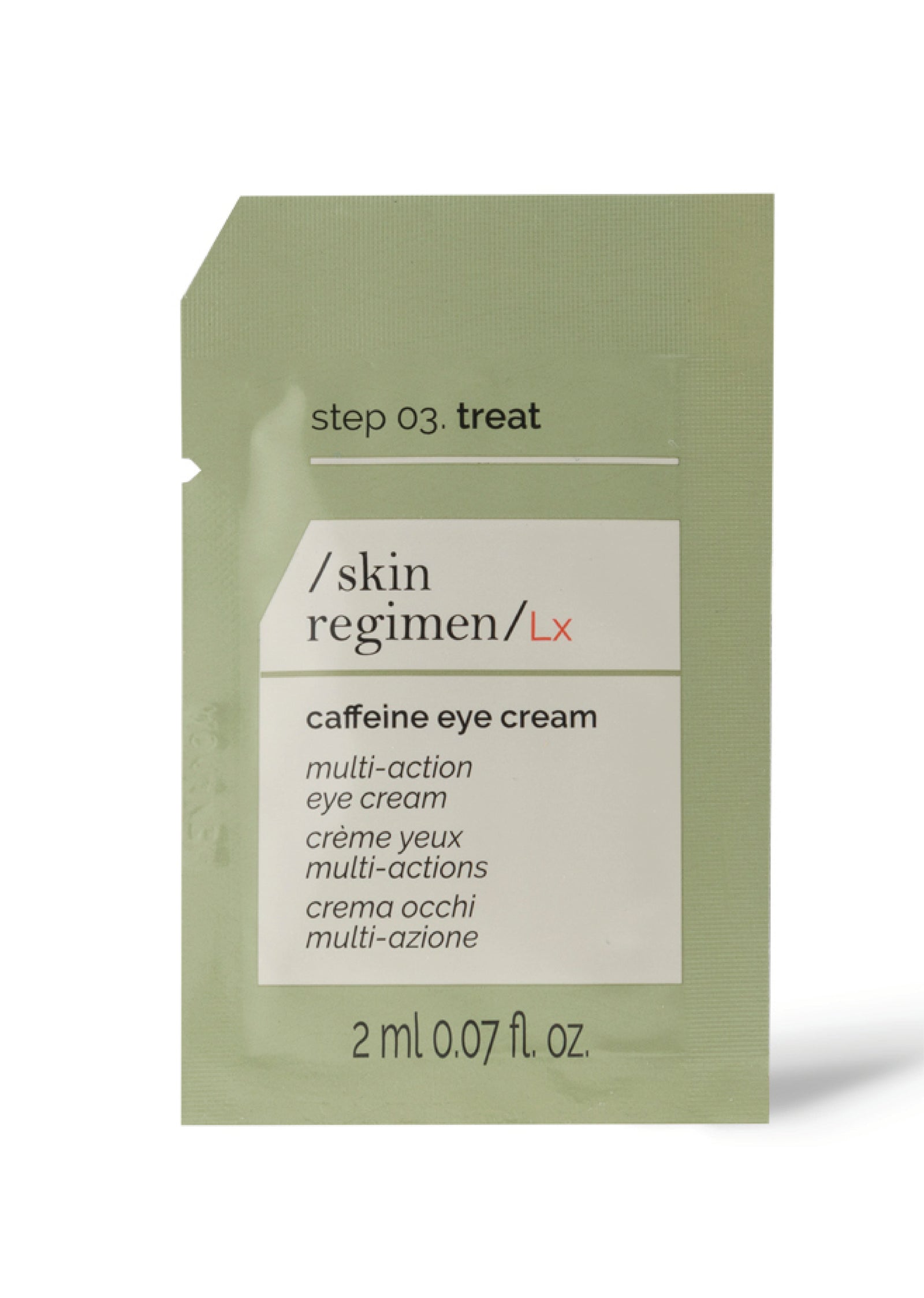 Comfort Zone: sachet Caffeine Eye Cream  Multiaktive Augencreme<br> -Sachet.jpg

