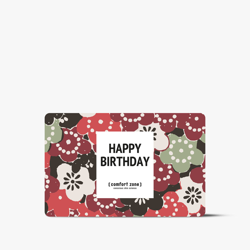 BIRTHDAY E-GIFT CARD 1  € 25Comfortzone
