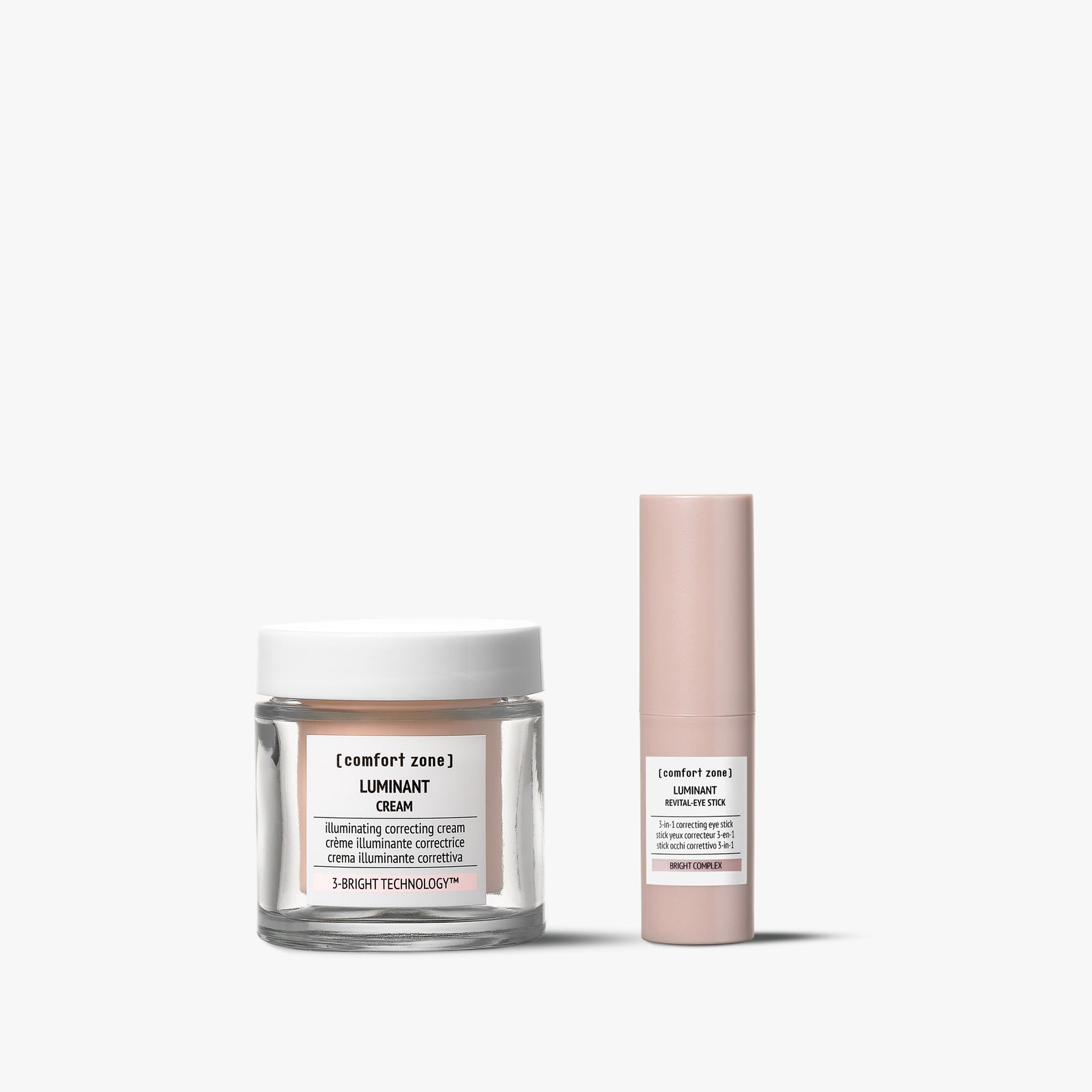 Comfort Zone: Kit Luminant Face &amp; Eye Duo  Aufhellende Pflege für Gesicht und Augenpartie -
