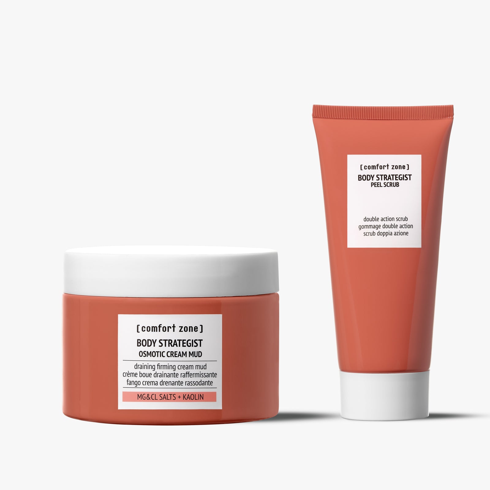 Comfort Zone:  Exfoliating Draining Duo  Exfolierende und entwässernde Körperroutine -
