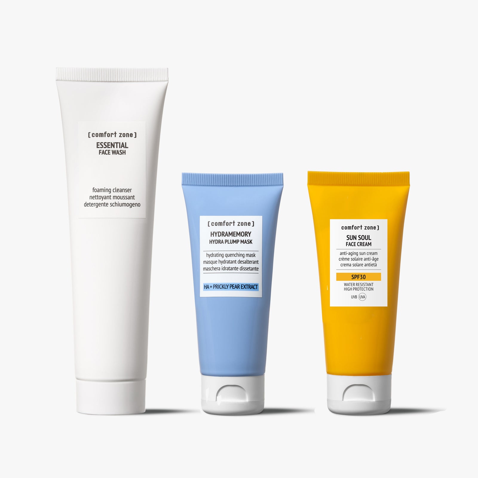 Comfort Zone: Kit Summer Face Routine Set Pflegeroutine und Schutz des Gesichts im Sommer-
