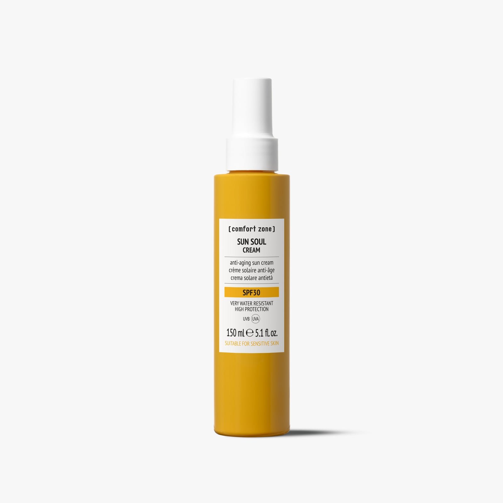 Comfort Zone: Sun Soul Cream Spf30 Anti-Aging-Sonnencreme für Gesicht und Körper - sehr wasserfest-
