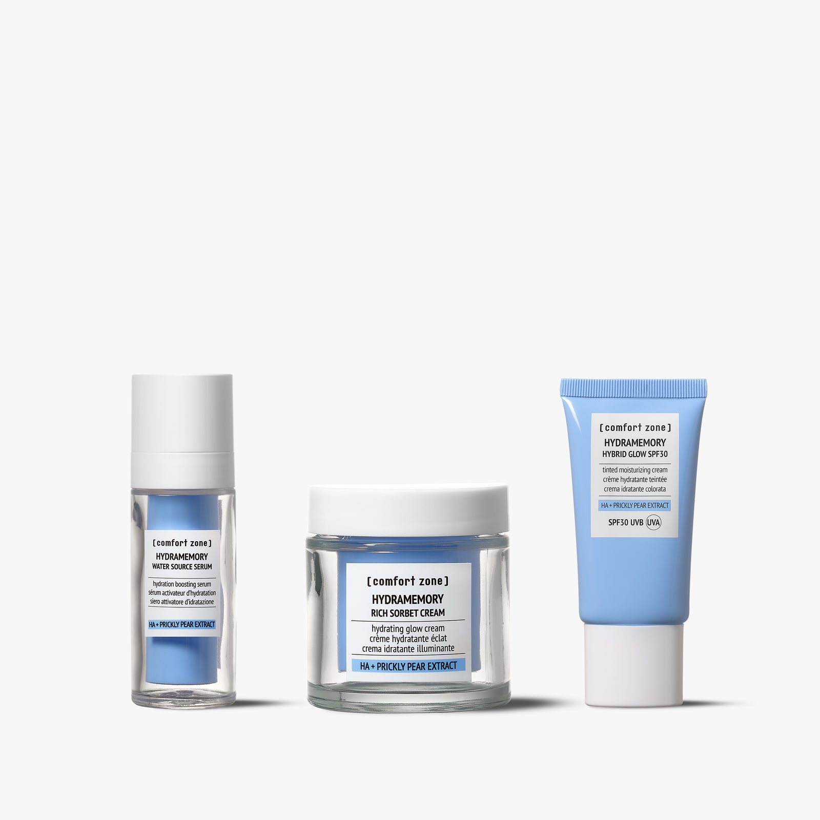Comfort Zone: Kit Hydramemory Glow Ritual  Feuchtigkeitsspendendes Glow-Gesichtsset -
